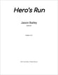 Hero's Run Concert Band sheet music cover